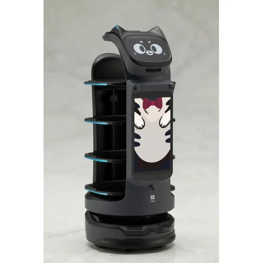 Сборная модель Kotobukiya робот-доставщик BellaBot Pro черная версия KP815
