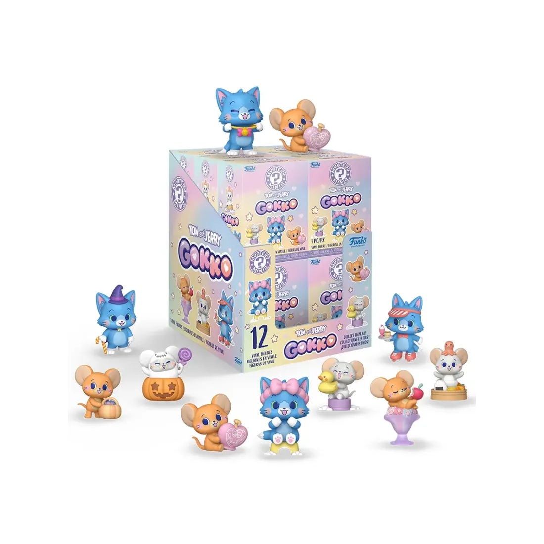 Фигурка Funko Mystery Minis Tom & Jerry Gokko 1 штука в ассортименте (из 12) 92874