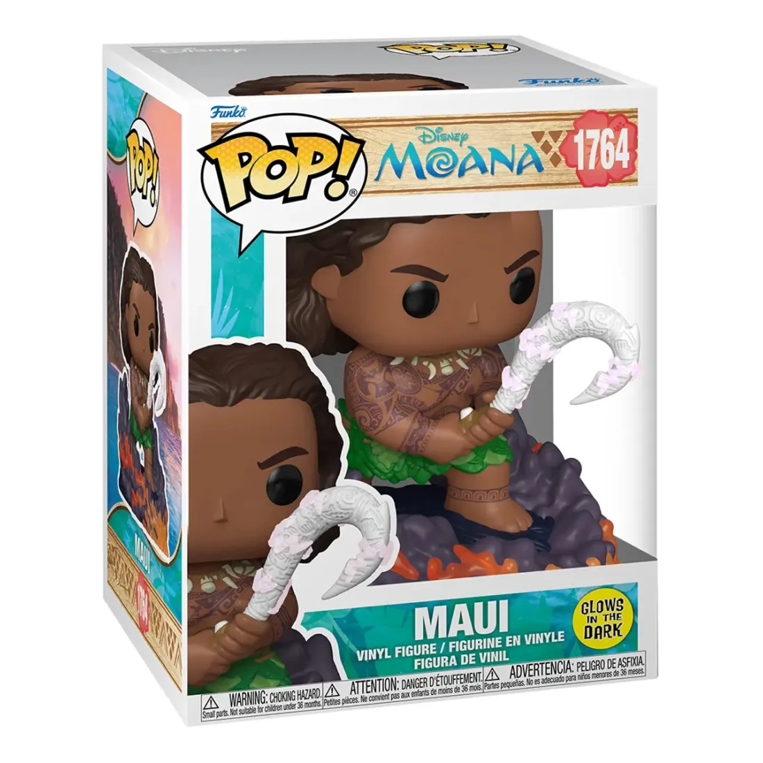 Фигурка Funko POP! Premium Disney Moana Maui (GW) (1764) 93204