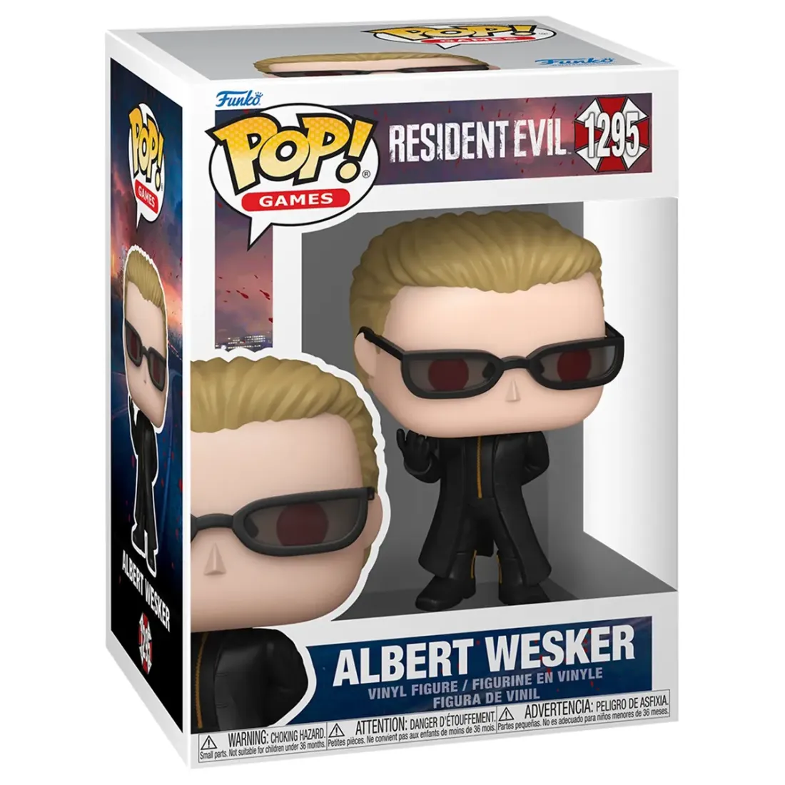 Фигурка Funko POP! Games Resident Evil Albert Wesker (1295) 93536