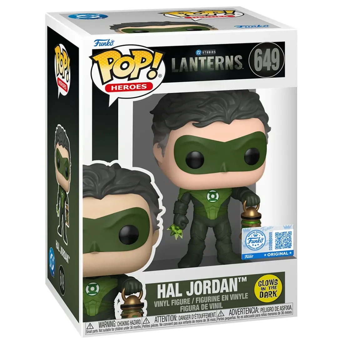 Фигурка Funko POP! Heroes DC Lanterns Hal Jordan (GW) (Exc) (649) 94743