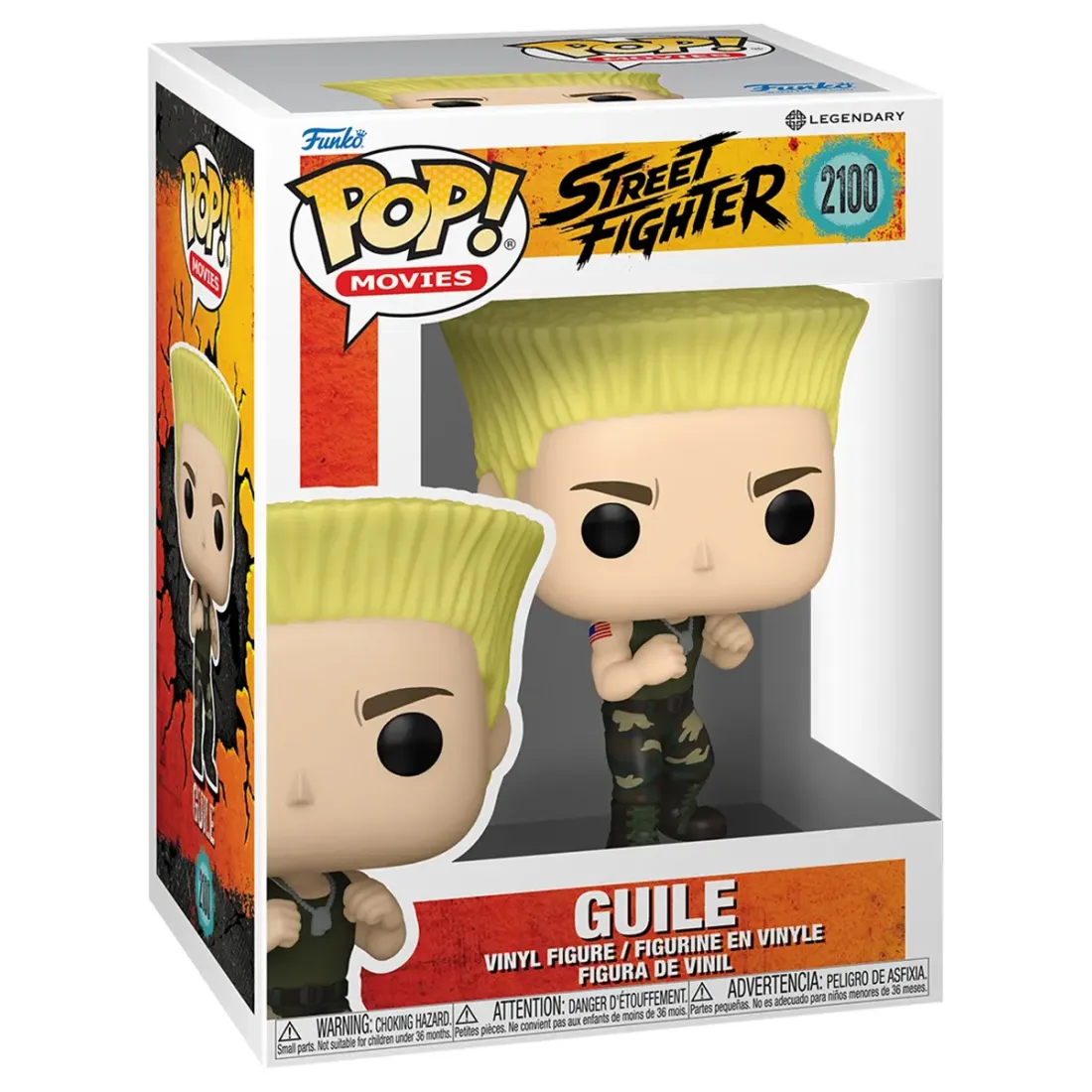 Фигурка Funko POP! Movies Street Fighter Guile (2100) 95695