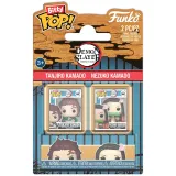Набор Funko Bitty POP! Demon Slayer Tanjiro Kamado & Nezuko Kamado 2шт 93996