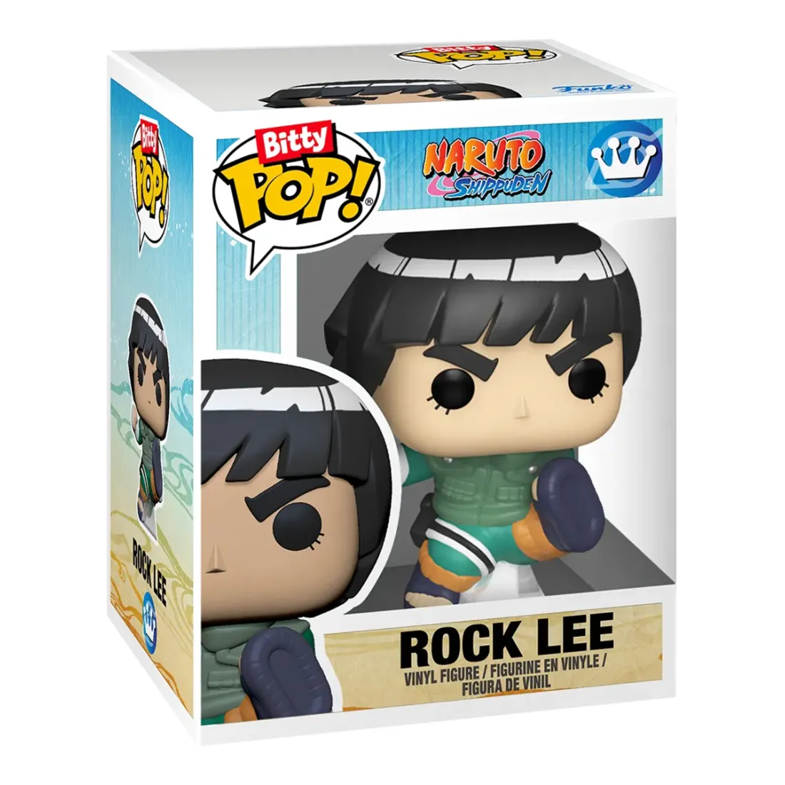 Набор Funko Bitty POP! Display Naruto Hidden Leaf +2 Bitty POP! Rock Lee, Naruto 89870