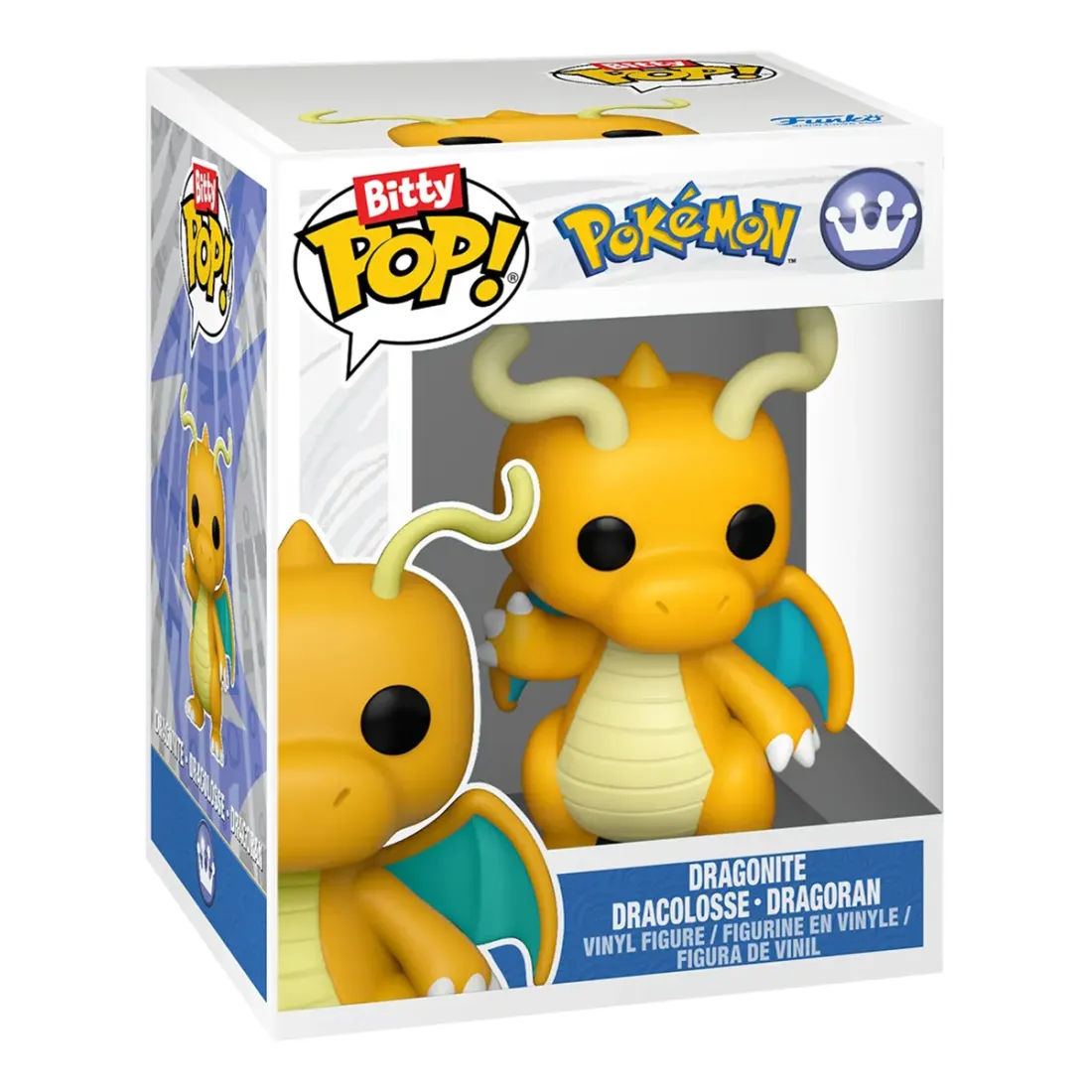 Набор Funko Bitty POP! Display Pokemon Poké Ball +2 Bitty POP! Dragonite, Meowth 92306