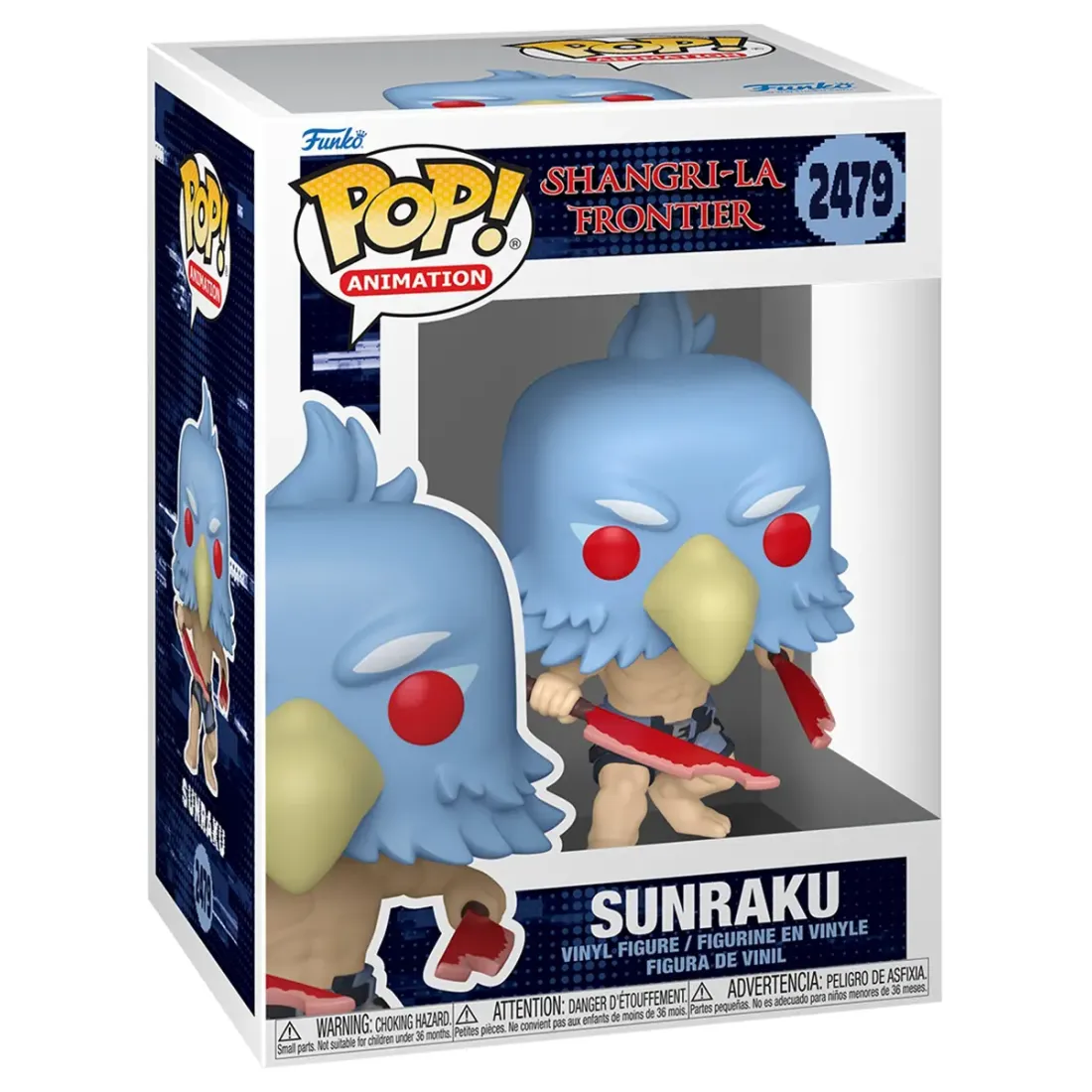 Фигурка Funko POP! Animation Shangri-la Frontier Sunraku w/Chase (2479) 93304