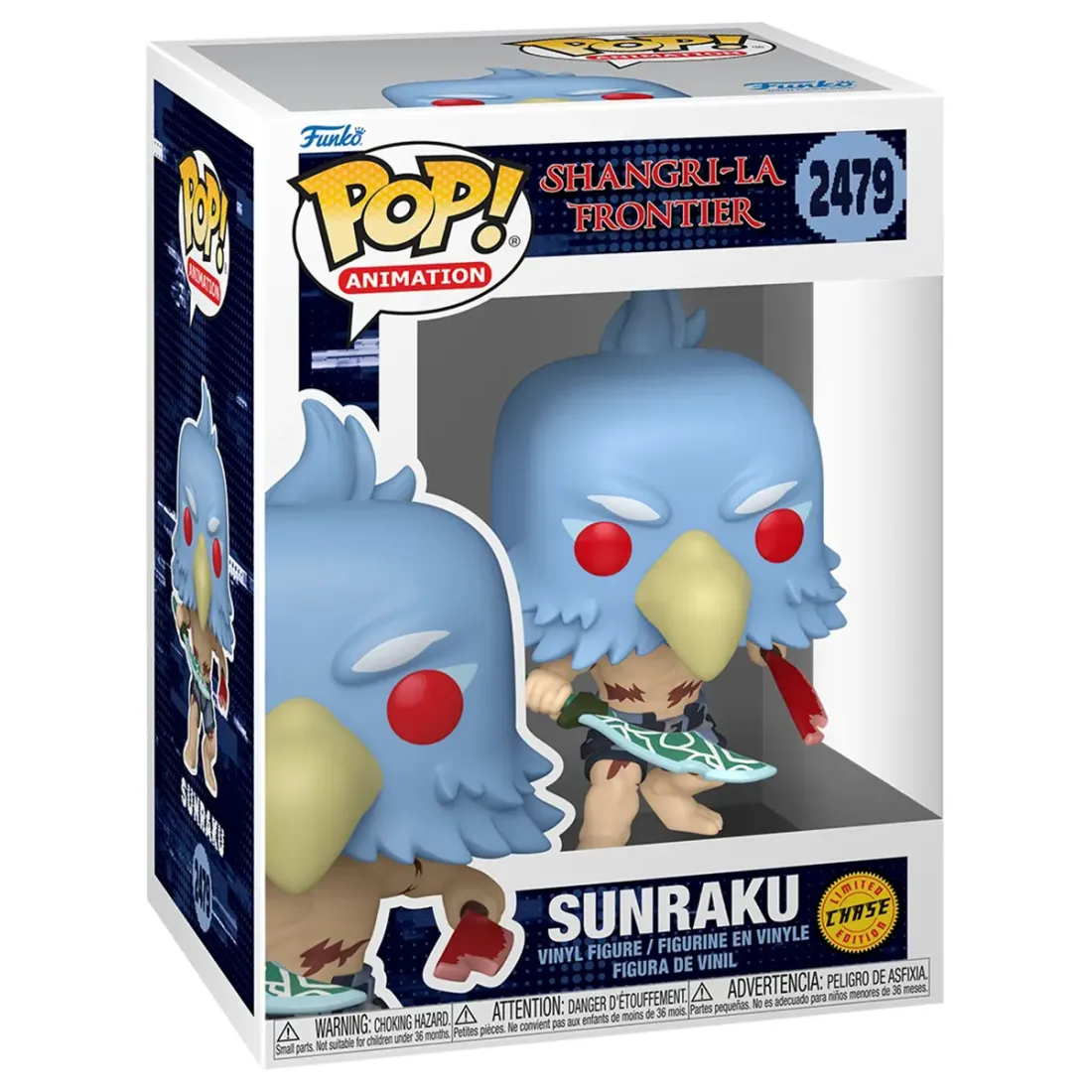 Фигурка Funko POP! Animation Shangri-la Frontier Sunraku w/Chase (2479) 93304