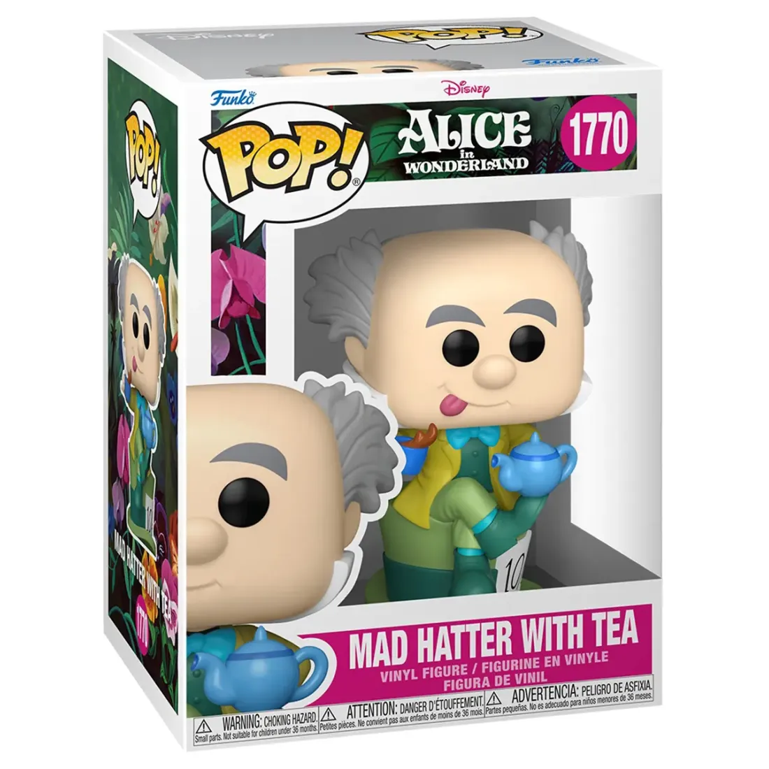 Фигурка Funko POP! Disney Alice in Wonderland Mad Hatter with Tea (1770) 93202