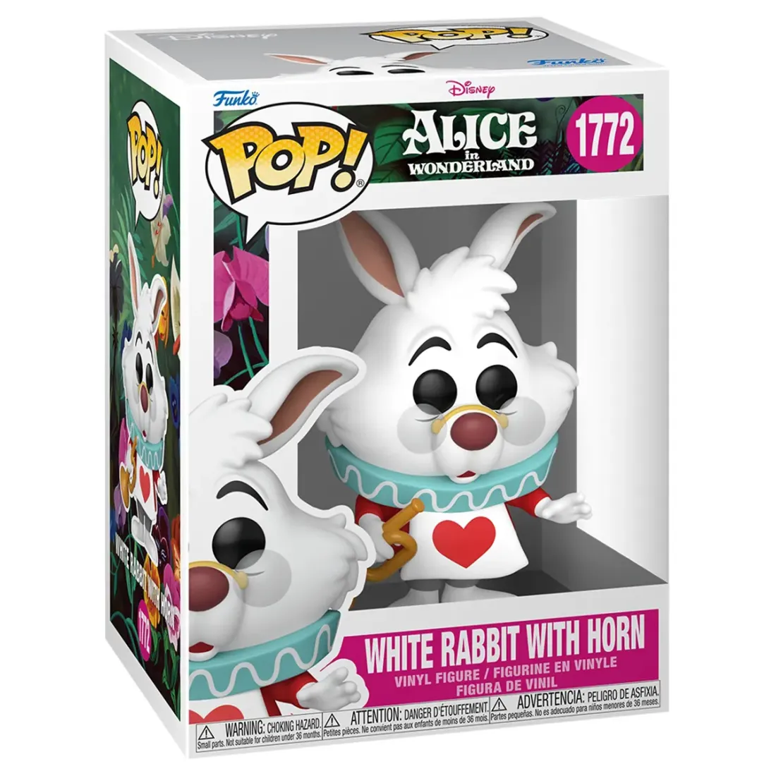 Фигурка Funko POP! Disney Alice in Wonderland White Rabbit with Horn (1772) 93783