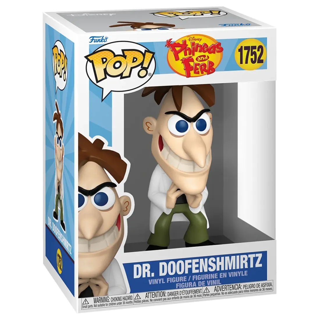 Фигурка Funko POP! Disney Phineas and Ferb Dr. Doofenshmirtz (1752) 93208