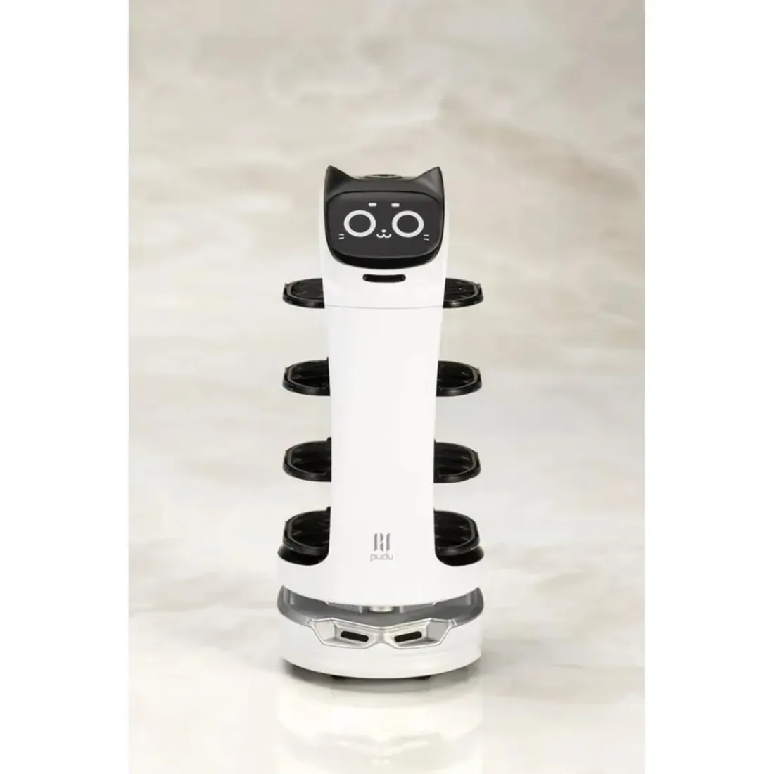 Сборная модель Plastic Model Kit робот-доставщик BellaBot 10 см KP758