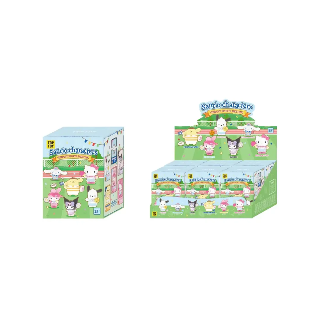 Фигурка Аниме Sanrio Family Sports Meet Series Blind Box 1 шт 6936785447171