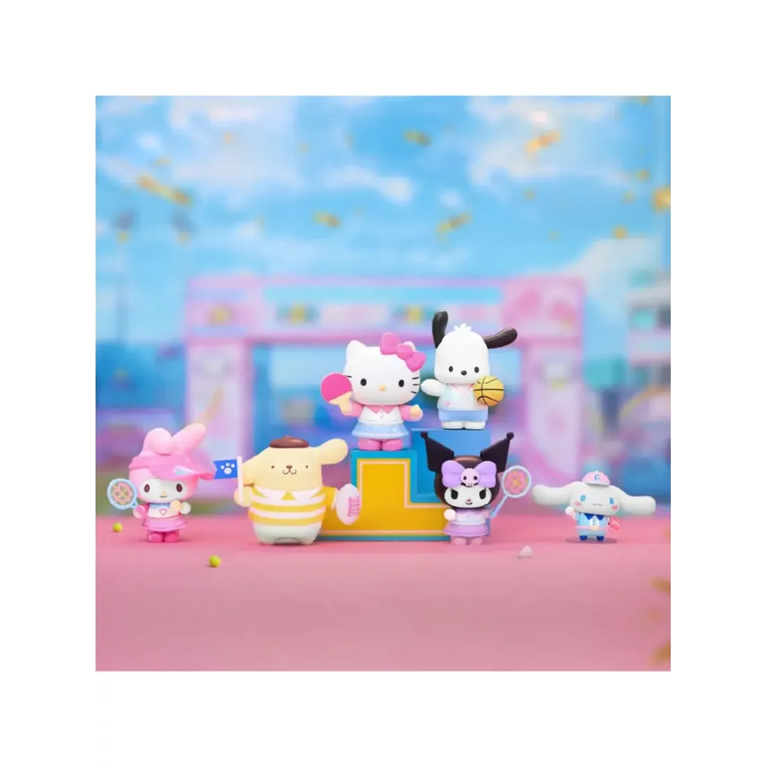 Фигурка Аниме Sanrio Family Sports Meet Series Blind Box 1 шт 6936785447171