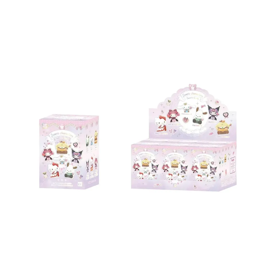 Фигурка Аниме Sanrio Family Sweet Candy Series Blind Box 1 шт 6936785441698