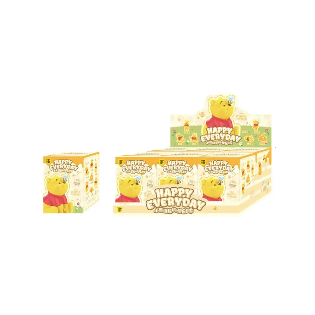 Фигурка Винни Пух Disney Happy Daily Life Blind Box 1 шт 6936785421836