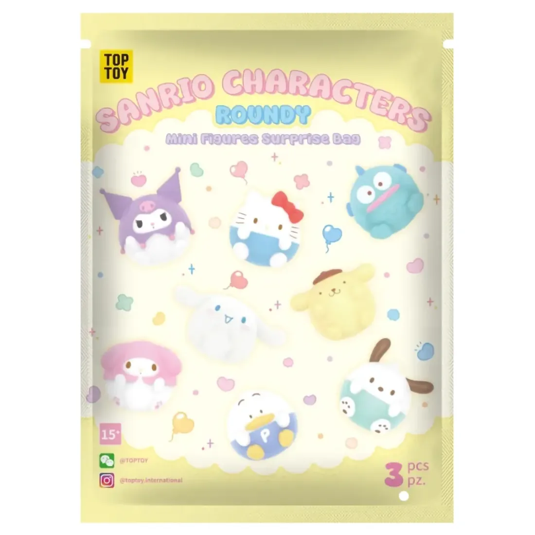 Фигурка Аниме Sanrio Family Round Series Blind Box 1 шт 6936785449243