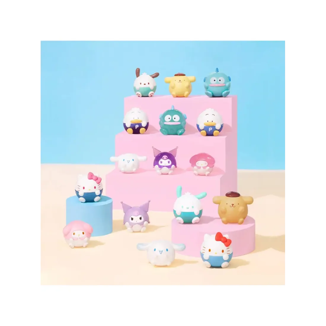 Фигурка Аниме Sanrio Family Round Series Blind Box 1 шт 6936785449243