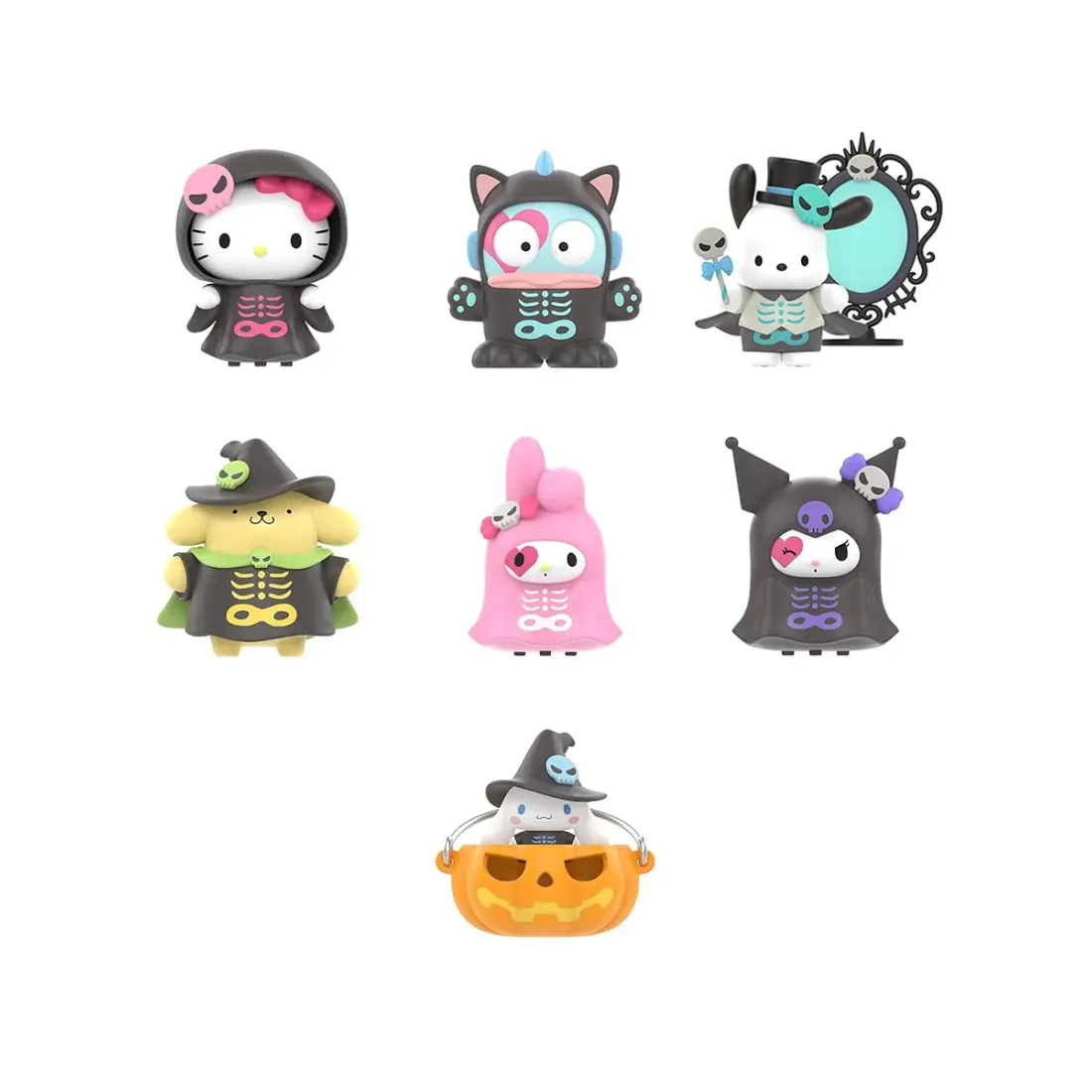 Фигурка Аниме Sanrio Family Halloween Mischief Series Blind Box 1 шт 6936785438520