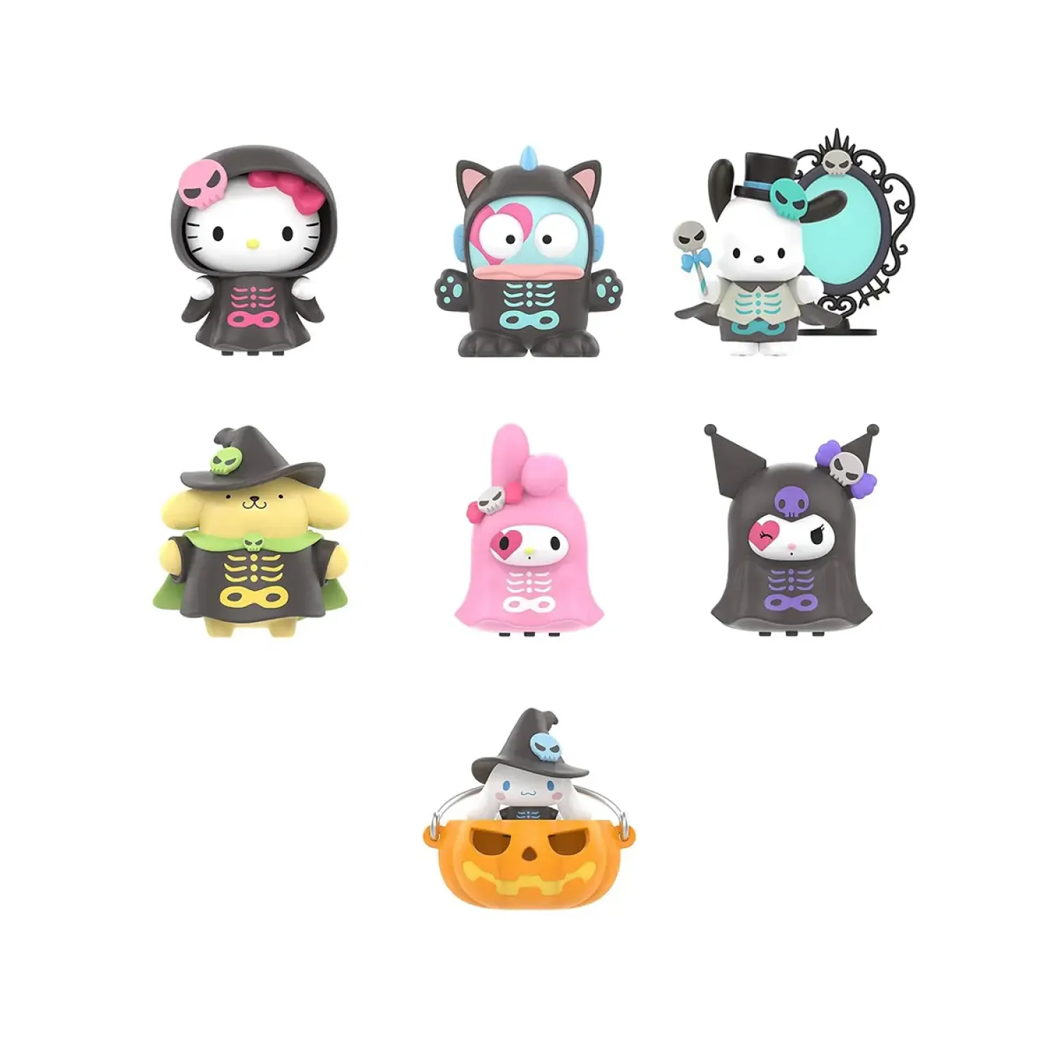 Фигурка Аниме Sanrio Family Halloween Mischief Series Blind Box 1 шт 6936785438520