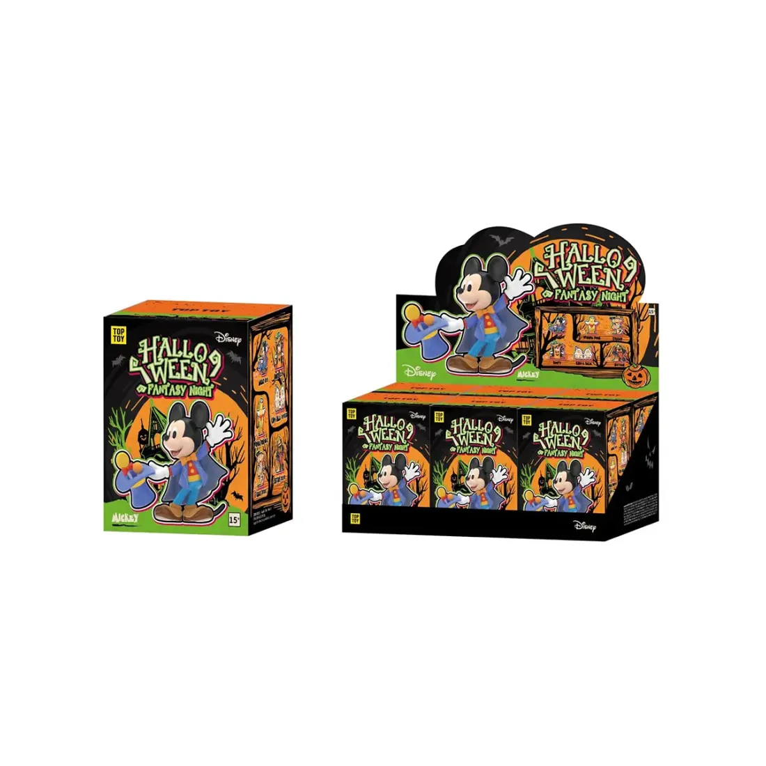 Фигурка Disney Halloween Fantasy Night Series Blind Box 1 шт 6936785452281