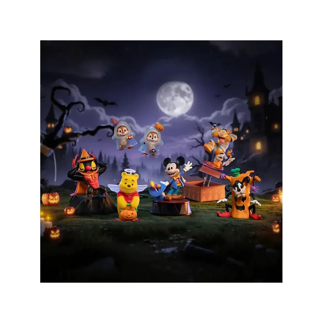 Фигурка Disney Halloween Fantasy Night Series Blind Box 1 шт 6936785452281