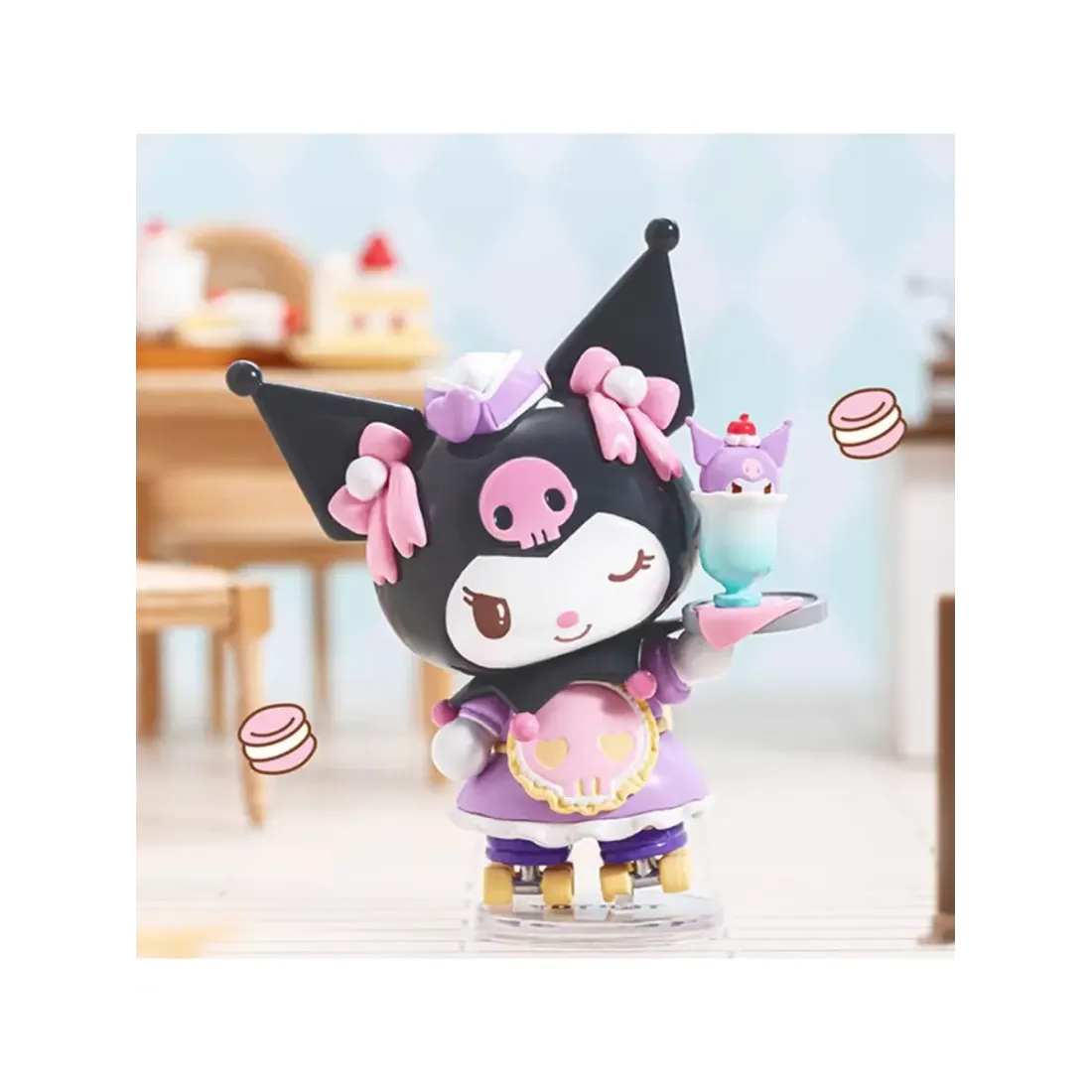 Фигурка Аниме Sanrio Family Roller Skating Restaurant series Blind Box 1 шт 6936785435697