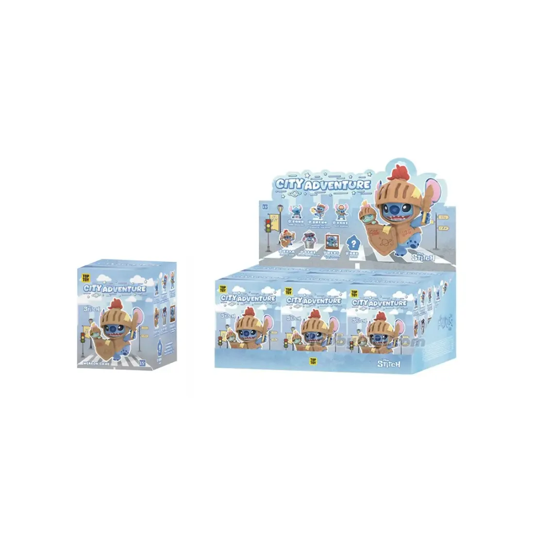 Фигурка Лило и Стич Disney City Adventure series Blind Box 1 шт 6936785449021
