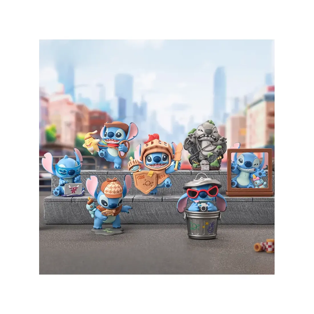 Фигурка Лило и Стич Disney City Adventure series Blind Box 1 шт 6936785449021
