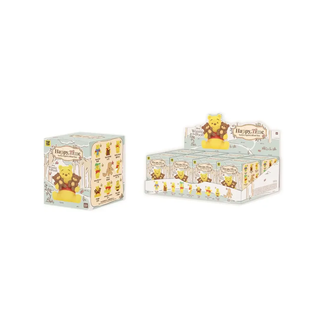 Фигурка Винни Пух Disney Happy Times series Blind Box 1 шт 6936785447355