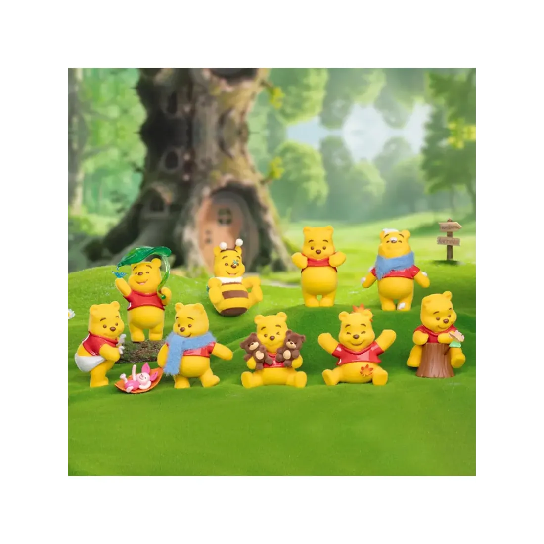 Фигурка Винни Пух Disney Happy Times series Blind Box 1 шт 6936785447355