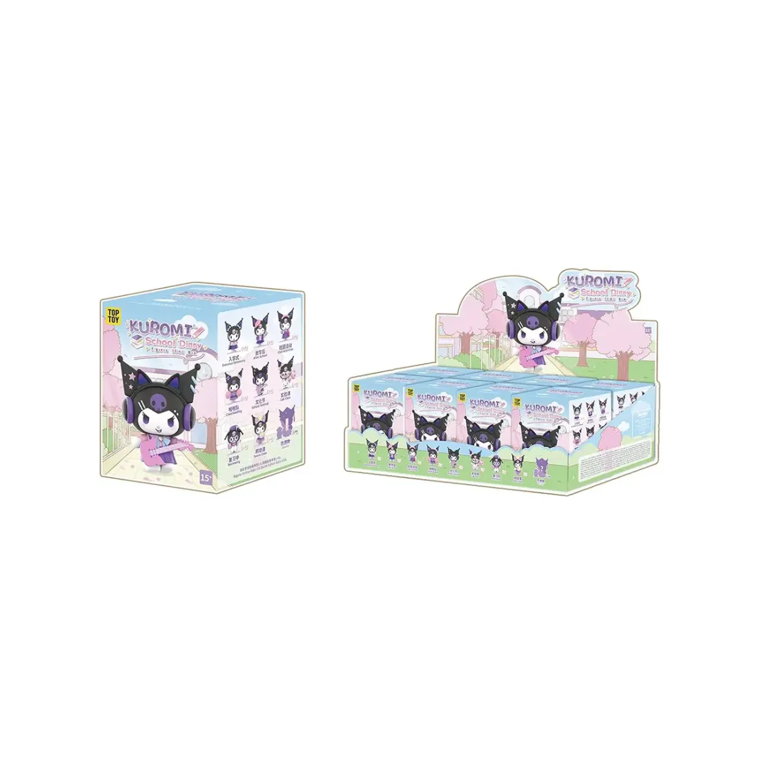 Фигурка Аниме Sanrio Куроми School Diary series Collectible Blind Box 1 шт 6936785448116