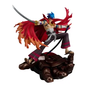 Фигурка Аниме Камина Дзиха Гуррен Лаганн (Gurren Lagann Kamina & Gurren Figure) 27 см