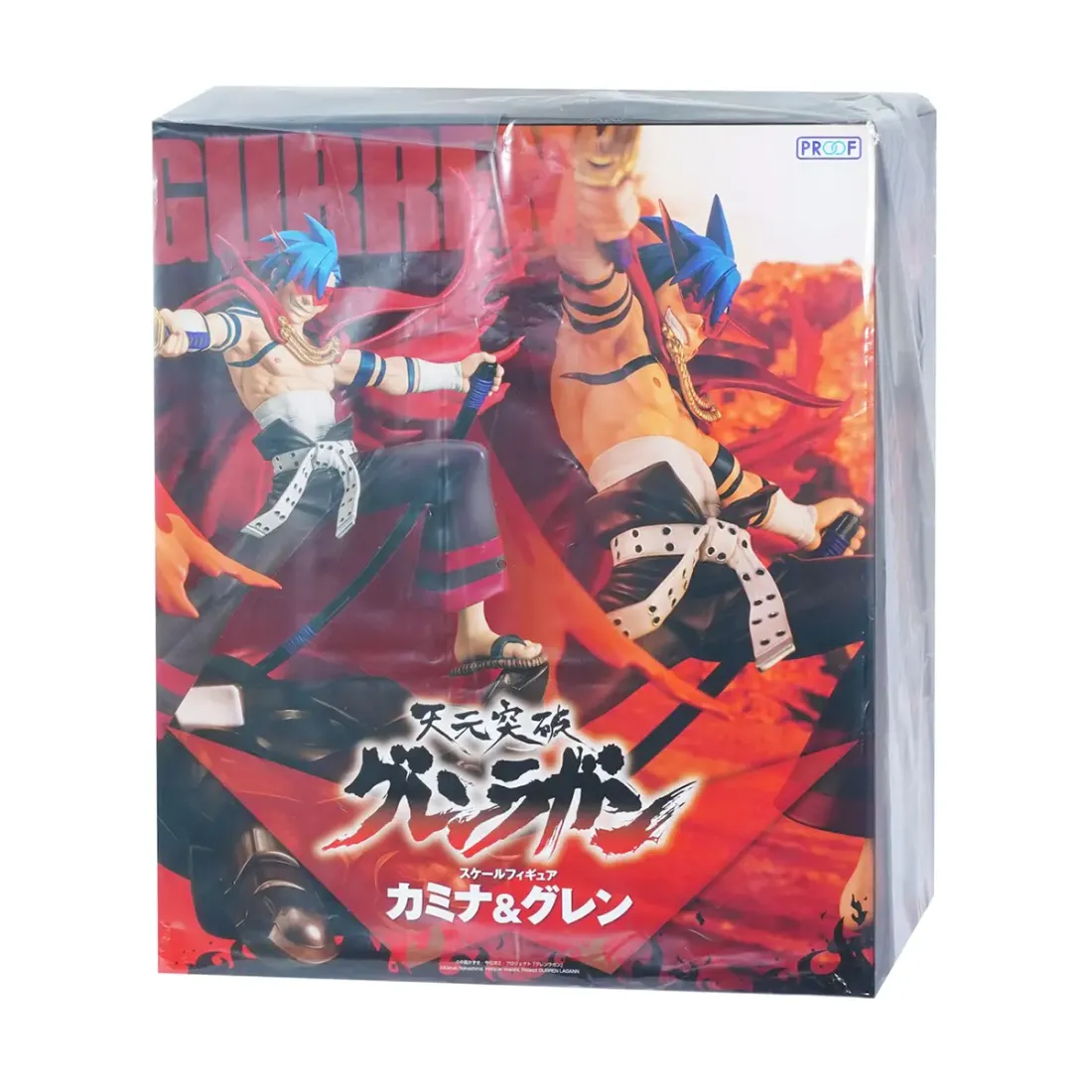 Фигурка Аниме Камина Дзиха Гуррен Лаганн (Gurren Lagann Kamina & Gurren Figure) 27 см