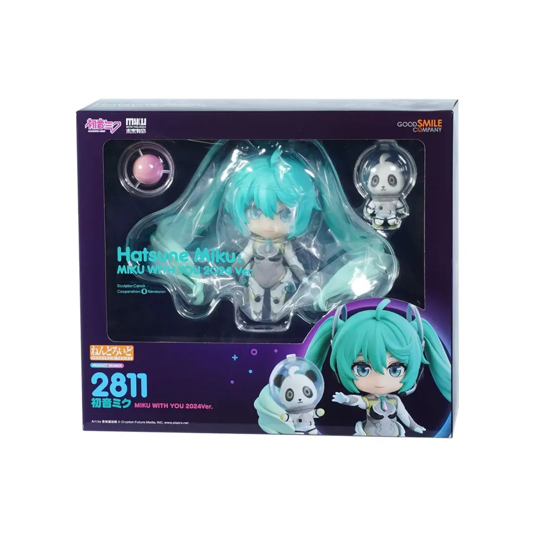 Фигурка Аниме Nendoroid Хатсуне Мику: MIKU WITH YOU 2024 Ver. 10 см