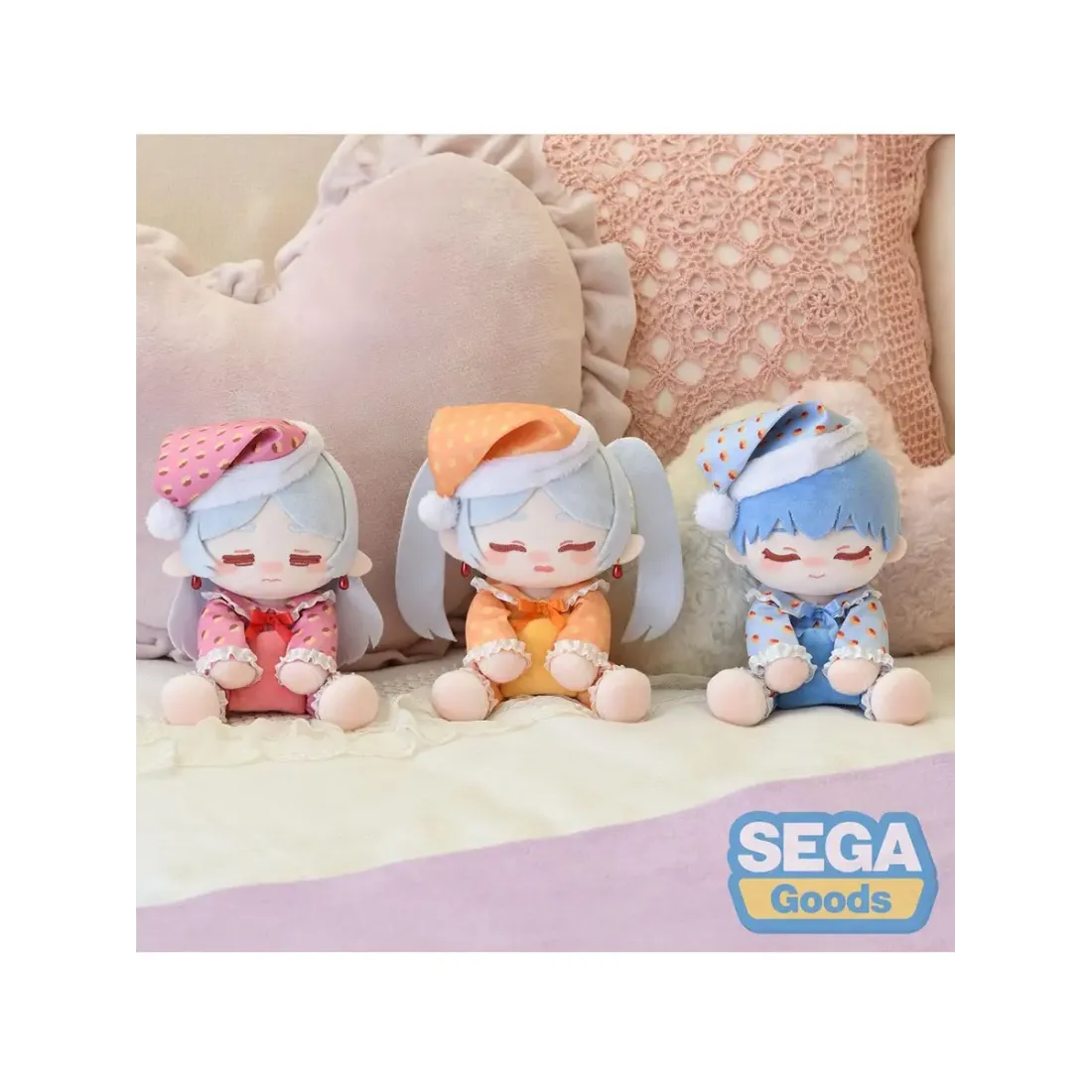 Фигурка Аниме SEGA Плюшевая Фрирен (Frieren: Beyond Journey's End) Pajamees 16 см