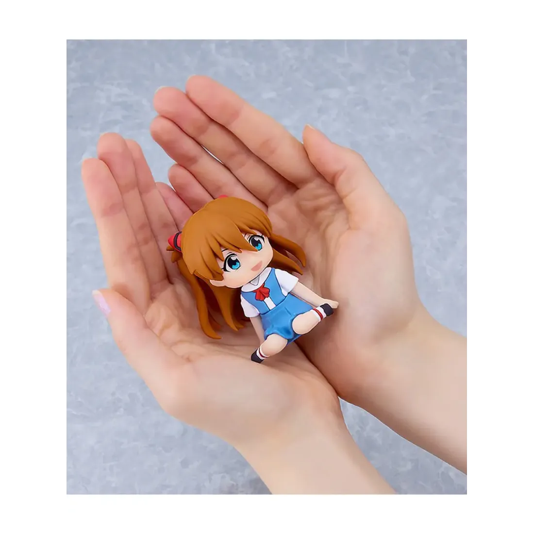 Фигурка Аниме Евангелион Nendoroid Plus: Аска Сикинами Лэнгли Rubber Mascot 10 см  4580828664418