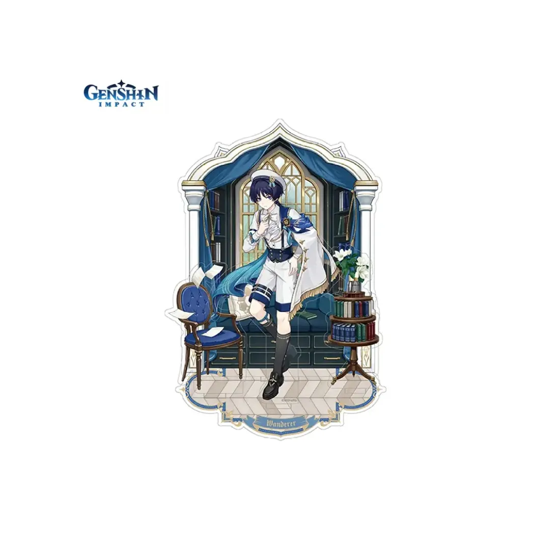 Акриловый стенд Genshin Impact Resplendent Feast Series Странник Скарамуча 6942630811899