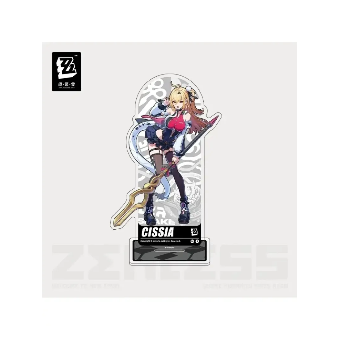 Акриловый стенд Zenless Zone Zero Full Display Series Циссия 6942630814203