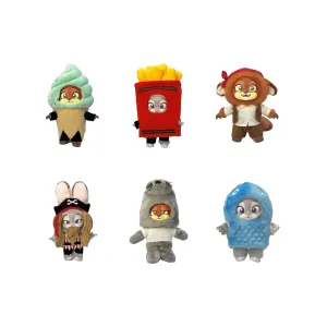 Брелок  Плюш Дисней Зверополис "Master Disguisers" Bag Charm Blind Box 12 см 1 шт 6936785453448