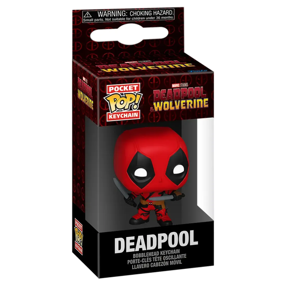Брелок Funko Pocket POP! Marvel Deadpool 3 Deadpool 79764