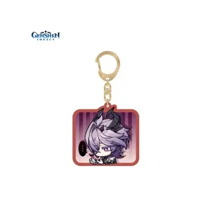 Брелок Акриловый Genshin Impact Chibi Emoticon Series Дурин 6942630819307