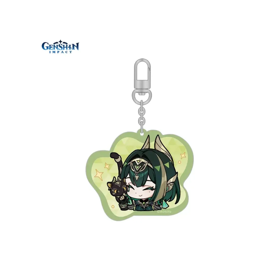 Брелок Акриловый Genshin Impact Chibi Emoticon Series Нефер 6942630819291