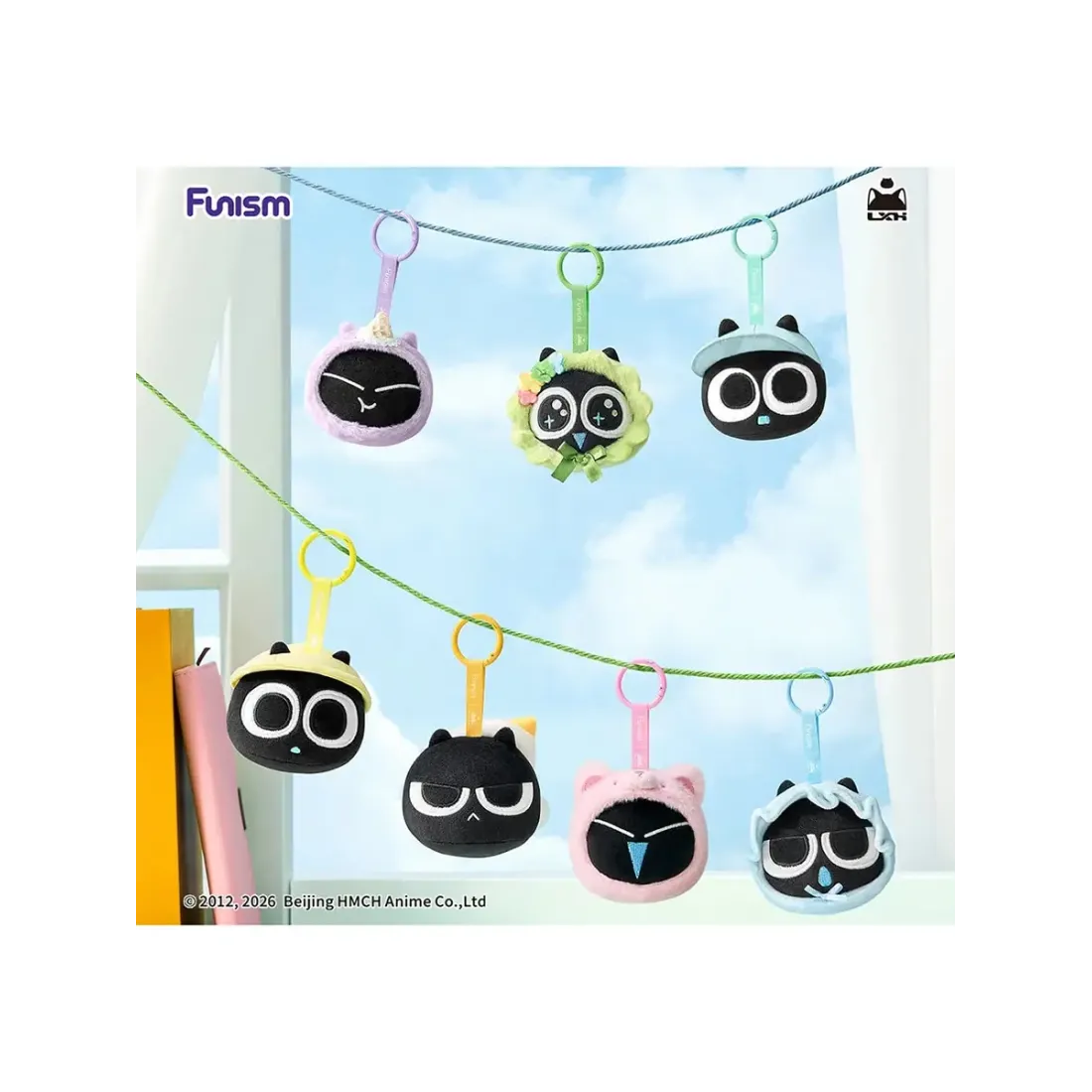 Фигурка с подвесом Аниме Плюш Luo Xiaohei Hei Xiu Hei Xiu Blind Bag 1 шт MX2303