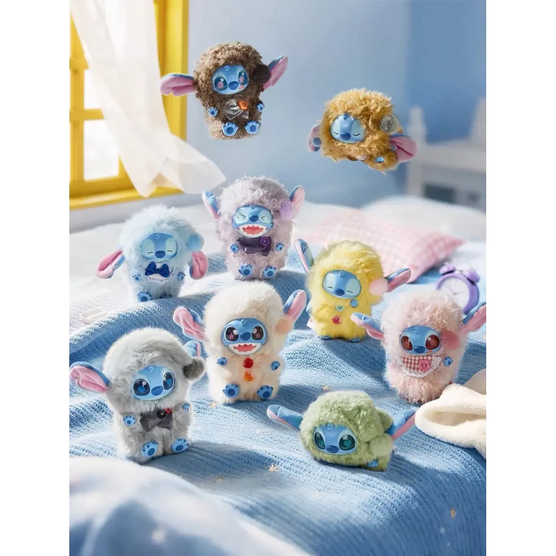 Брелок Дисней Miniso Лило и Стич "Hit Snooze" Series Blind Box 15 см 1 шт 6942633859539