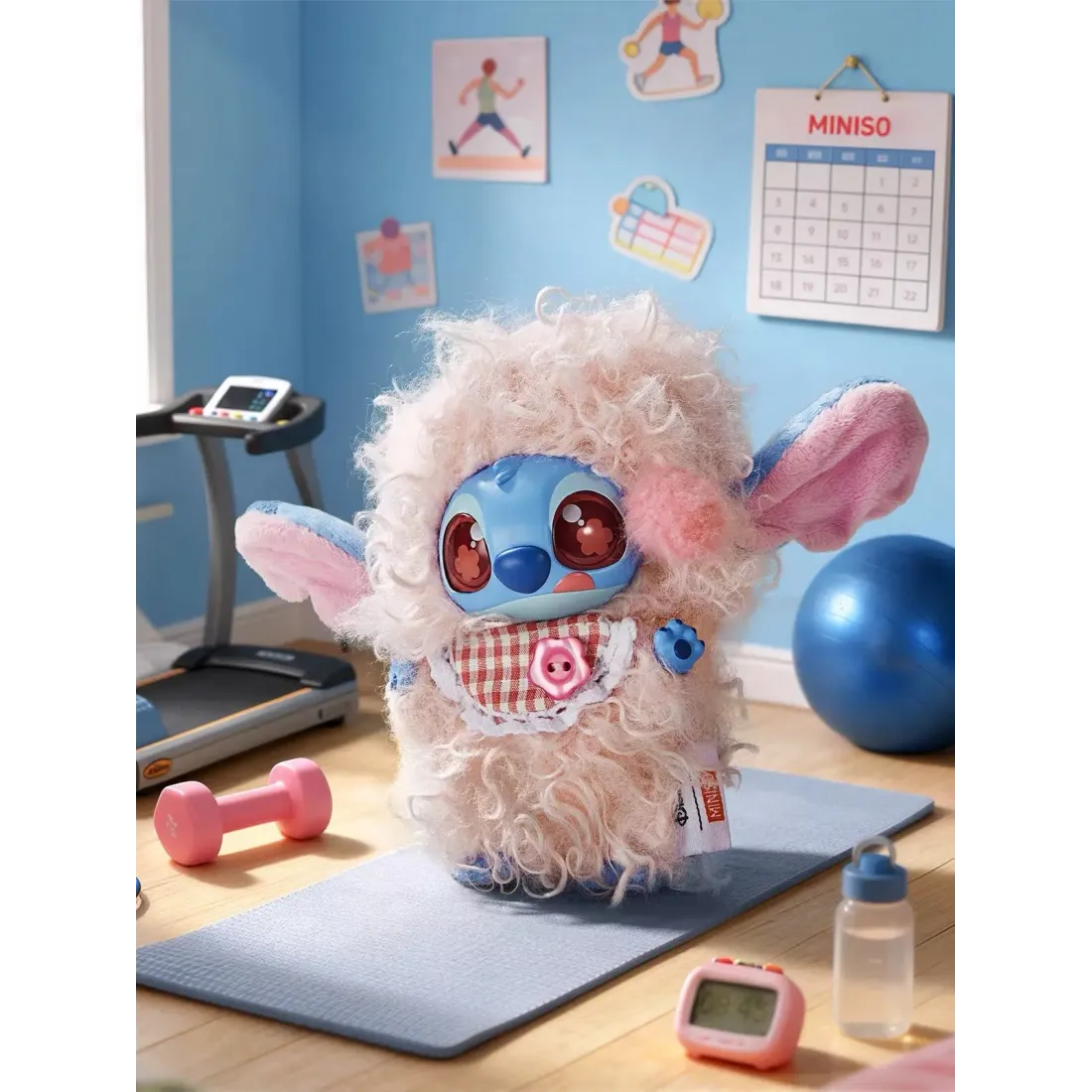 Брелок Дисней Miniso Лило и Стич "Hit Snooze" Series Blind Box 15 см 1 шт 6942633859539