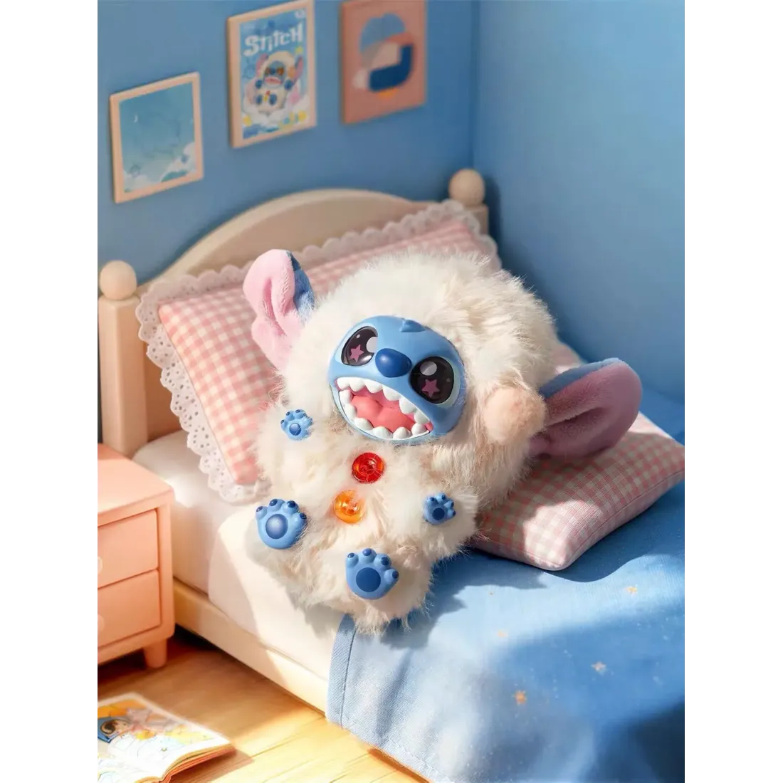 Брелок Дисней Miniso Лило и Стич "Hit Snooze" Series Blind Box 15 см 1 шт 6942633859539