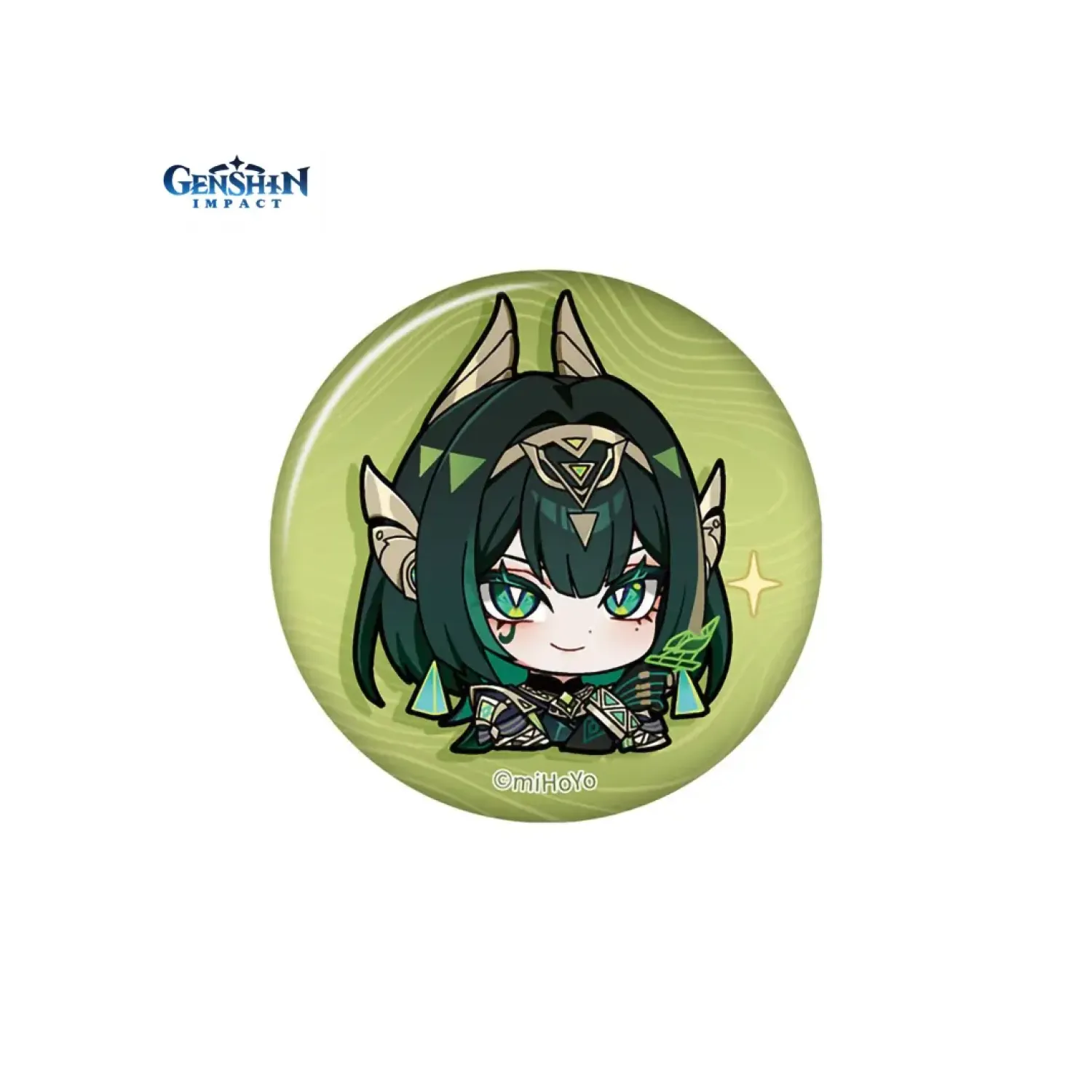 Значок Genshin Impact Chibi Emoticon Series Нефер 6942630819239