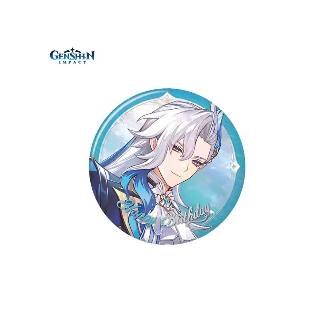 Значок Genshin Impact Day of Destiny Series Нёвиллет 6942630828323