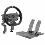 Игровой руль MOZA R3 Bundle （R3 Base, ES Wheel, SR-P Lite double Pedals, Table Clamp) RS053