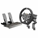 Игровой руль MOZA R3 Bundle （R3 Base, ES Wheel, SR-P Lite double Pedals, Table Clamp) RS053